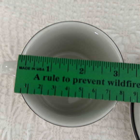 Royal Doulton Lambeth Stoneware Ting England Cup & Saucer 2 sets L.S. 1012 - Picture 8 of 10